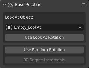 base rotation settings